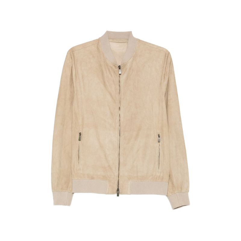 Santoro Neutrals Jackets  Leather Jackets Men